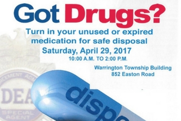 Got Drugs - Safe Disposal (APR.29) @ Warrington Township Administration Building | Warrington | Pennsylvania | United States