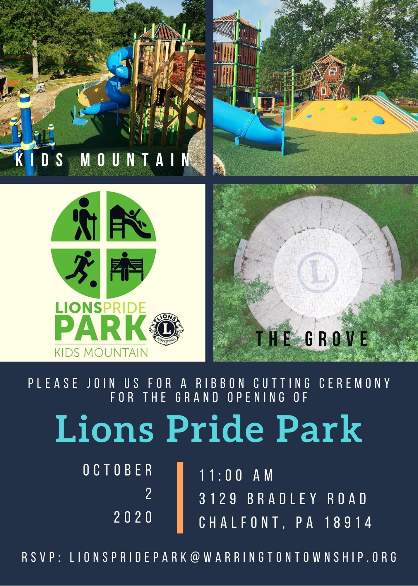 Lions Pride Park Ribbon Cutting Ceremony @ Lions Pride Park