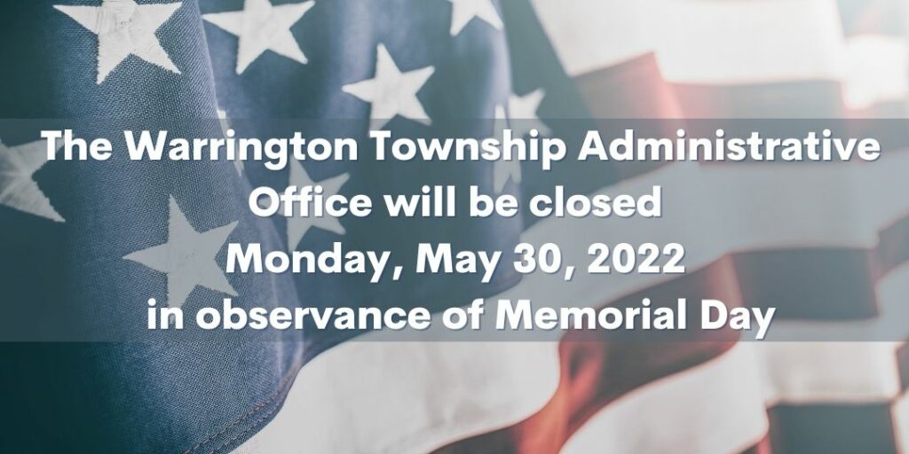 Township Office Closed